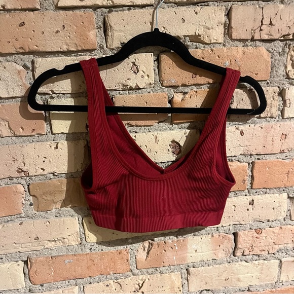 Red bralette size S - Picture 2 of 3